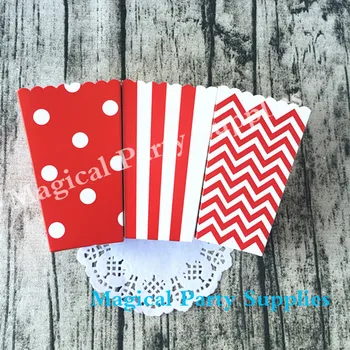 

Birthday Favor 36pcs Red Popcorn Box Lovely Mini Popcorn Box Small Food Boxes Party Decorations Supply 18 Rainbow Colors