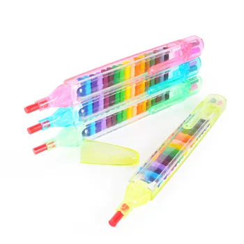 

20 Colors/pcs Kawaii Cute Crayons Oil Pastel Creative Colored Graffiti Pen for Kids Painting Drawing Supplies Student Stationery