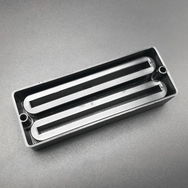 2 Stücke Schwarz Lightweight Sealing Closed Guitar Humbucker Pickup Covers 2 Stücke Schwarz Lightweight Sealing Closed Guitar Humbucker Pickup Covers