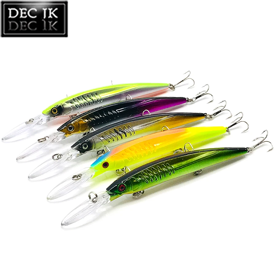 Джеркбейт Minnow Crank приманки для рыбы ing воблеры Щука