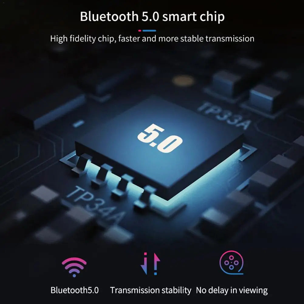 USB Bluetooth передатчик беспроводной аудио адаптер 5,0 ТВ компьютер Bluetooth передатчик адаптер 5,0