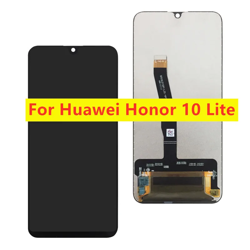 6,2" для huawei Honor 10 Lite HRY-LX1 HRY-LX2 HRY-LX1T ЖК-дисплей Дисплей+ кодирующий преобразователь сенсорного экрана в сборе с рамкой для huawei Honor 10 Lite - Цвет: lcd no frame black