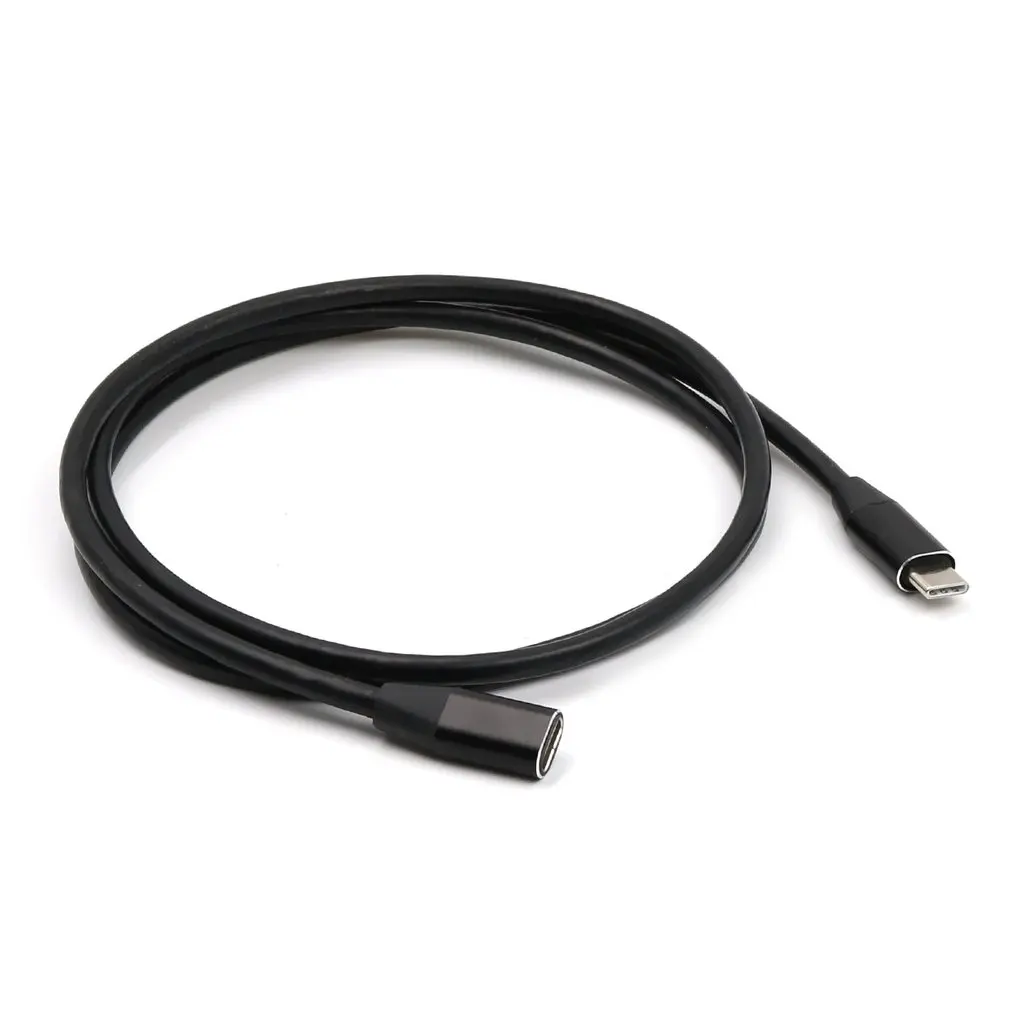 

1 Meter USB Type C Extension Cable USB 3.1 USB-C Male to Female Extending Wire Extender Cord Connector Dock.