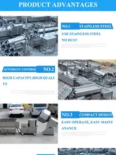  New Design Full Automatic Potato Chips French Fries Making Production Line Machine 