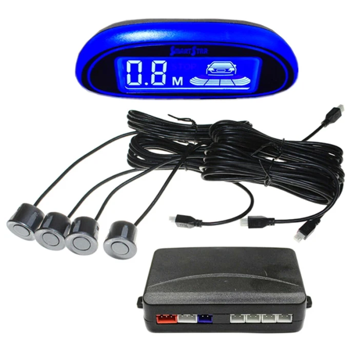 Car LED Parking Reverse Backup Radar Monitor Detector Display System Buzzer CSL88