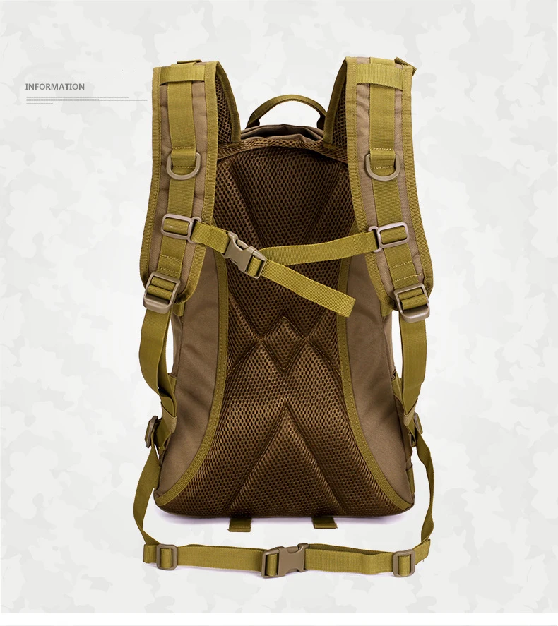 Открытый спортивный походный Кемпинг тактический рюкзак военный MOLLE камуфляж дорожные сумки альпинистская сумка водонепроницаемый рюкзак