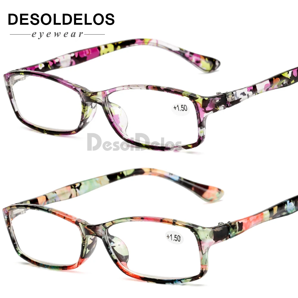 Очки для чтения пресбиопические очки с полной оправой мужские и женские очки сверхлегкие черные с прочностью+ 100 до+ 400