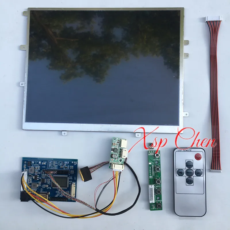 Vga Hdmi Controlador Placa de Motorista Kit Exibição para Ipad 1024×768 9.7 Lp097x02 Slq1 Slqe Sln1 Slp1 Tela Lcd