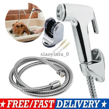 

Handheld Toilet bidet sprayer set Kit Stainless Steel Hand Bidet faucet for Bathroom hand sprayer shower head self cleaning