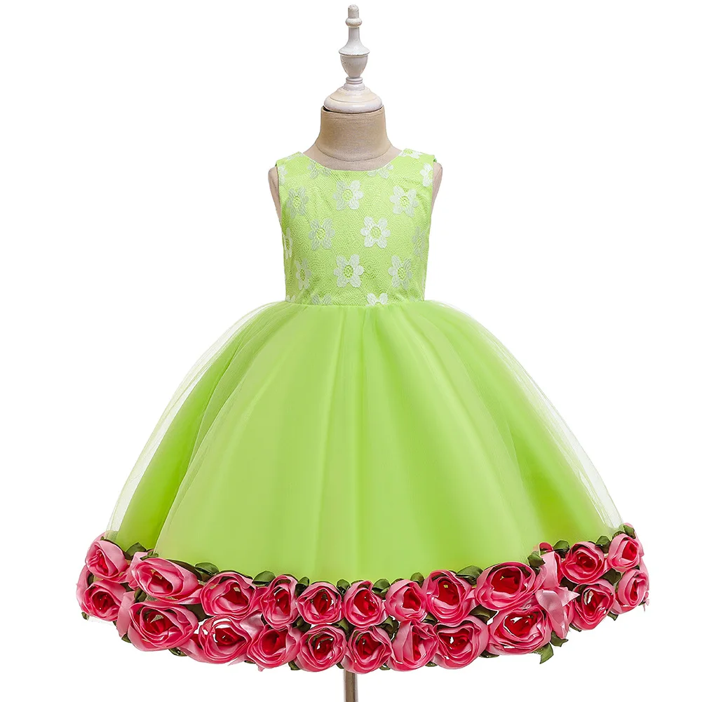 little girl pink bridesmaid dresses