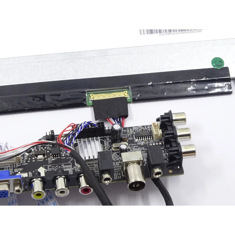 para Lp156wf1 tl 1920x1080 Vga tv av Dvb-t Dvb Controlador de Driver de Placa Remota Digital Led Usb Hdmi-monitor de Painel Compatível - Imagem 3