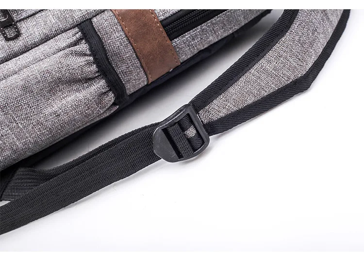 new fashion Leisure high-quality Korean version of solid color academic waterproof Oxford cloth business backpack