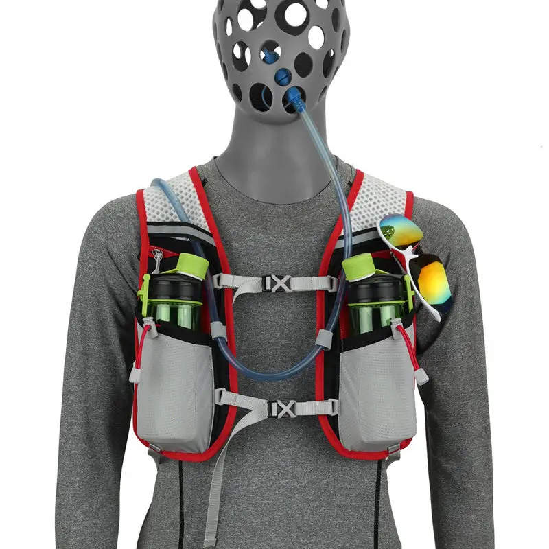 Hydration running backpack for male female lightweight outdoor sports trail backpack marathon hiking vest for racing cycling hydration backpack