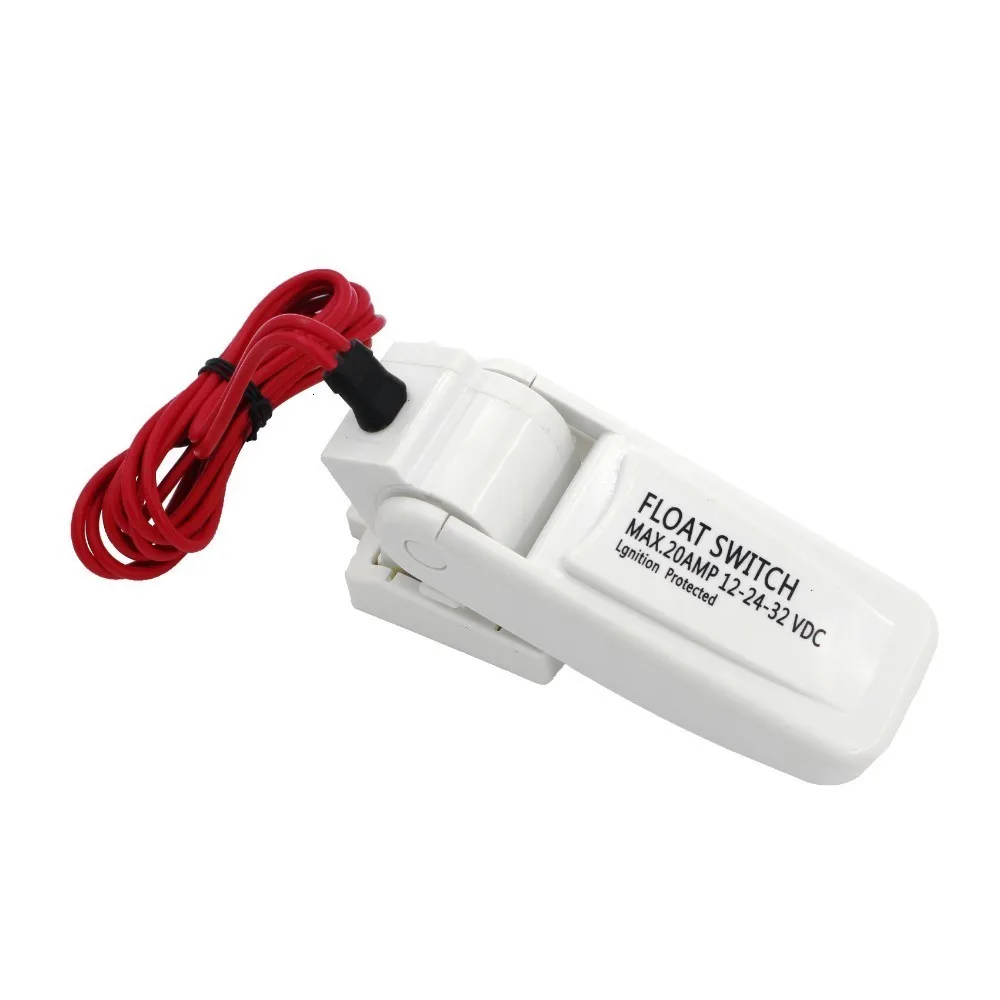 Switch Трюмный насос 350 500 750 1100GPH DC 12 В 24 В Электрический водяной насос с высоким потоком погружной гидросамолет моторный дом плавучие лодки - Напряжение: Switch