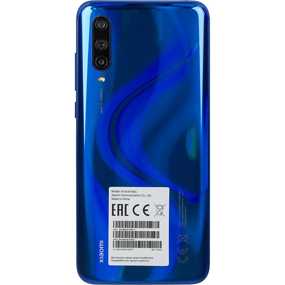XIAOMI Mi 9 Lite 128Gb smartphone, blue aurora