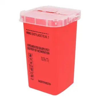 

Needle Tip Collection Bucket Needle Tip Trash Storage Convenient Practical Garbage Bucket Container