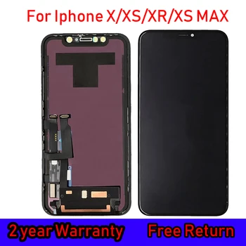 

TFT/OLED LCD Replacement For iPhone X XR XS XS MAX LCD Display 3D Digitizer A1920 A1984 A1921 A1865 A1901 Touch Screen Assembly
