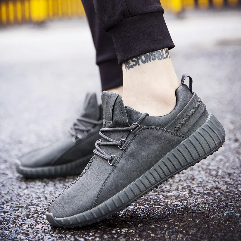 

maa 2019 Men Fashion Winter Warm Retro Martin Short Boots Mesh Light Bottom Casual Shoes Breathable Lightable BA#2ub621