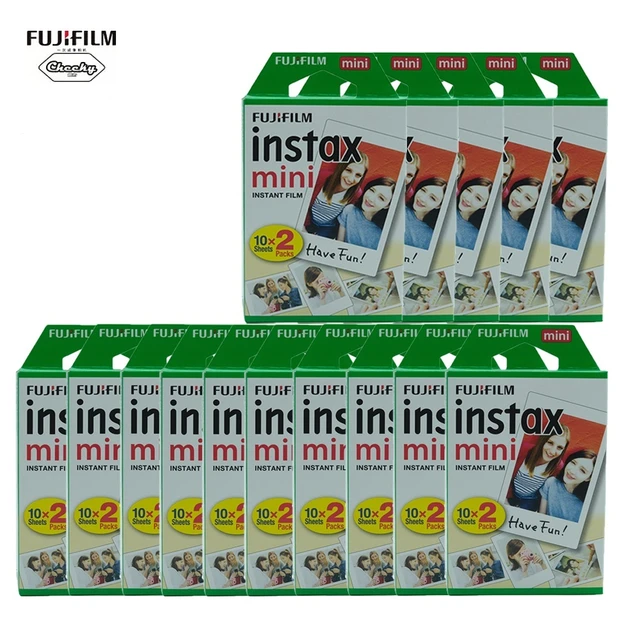 Papel Fotográfico Fujifilm Instanx Mini Pack3 60 Fotos
