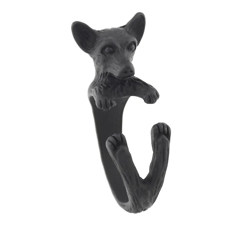 Drop Shipping Vintage Chihuahua Anel Lover Ring Hippie Mini Dog Aneis Boho Chic Couple Rings For Women Men Jewelry Best Friend|rings for women|couple