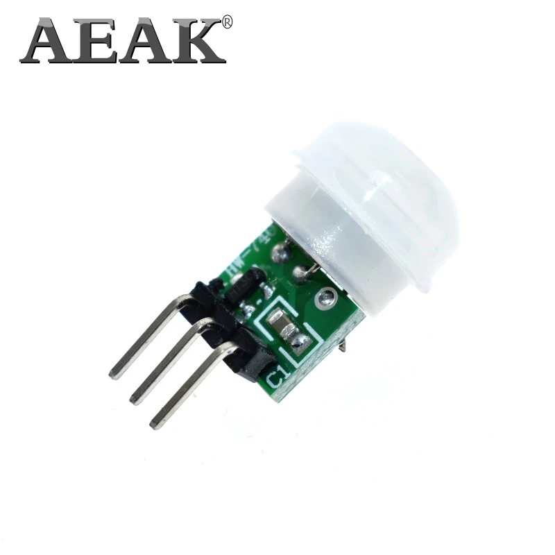 AEAK миниатюрный пироэлектрический инфракрасный PIR датчик движения человека