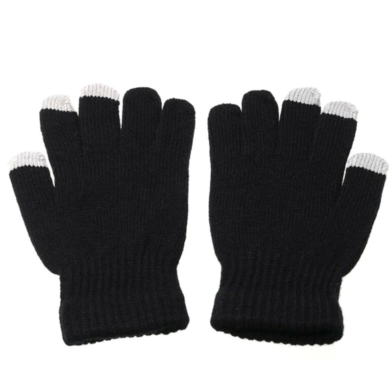 Теплые перчатки зимние мужские женские теплые вязаные варежки с подогревом 5V USB Лыжный спорт NYZ магазин