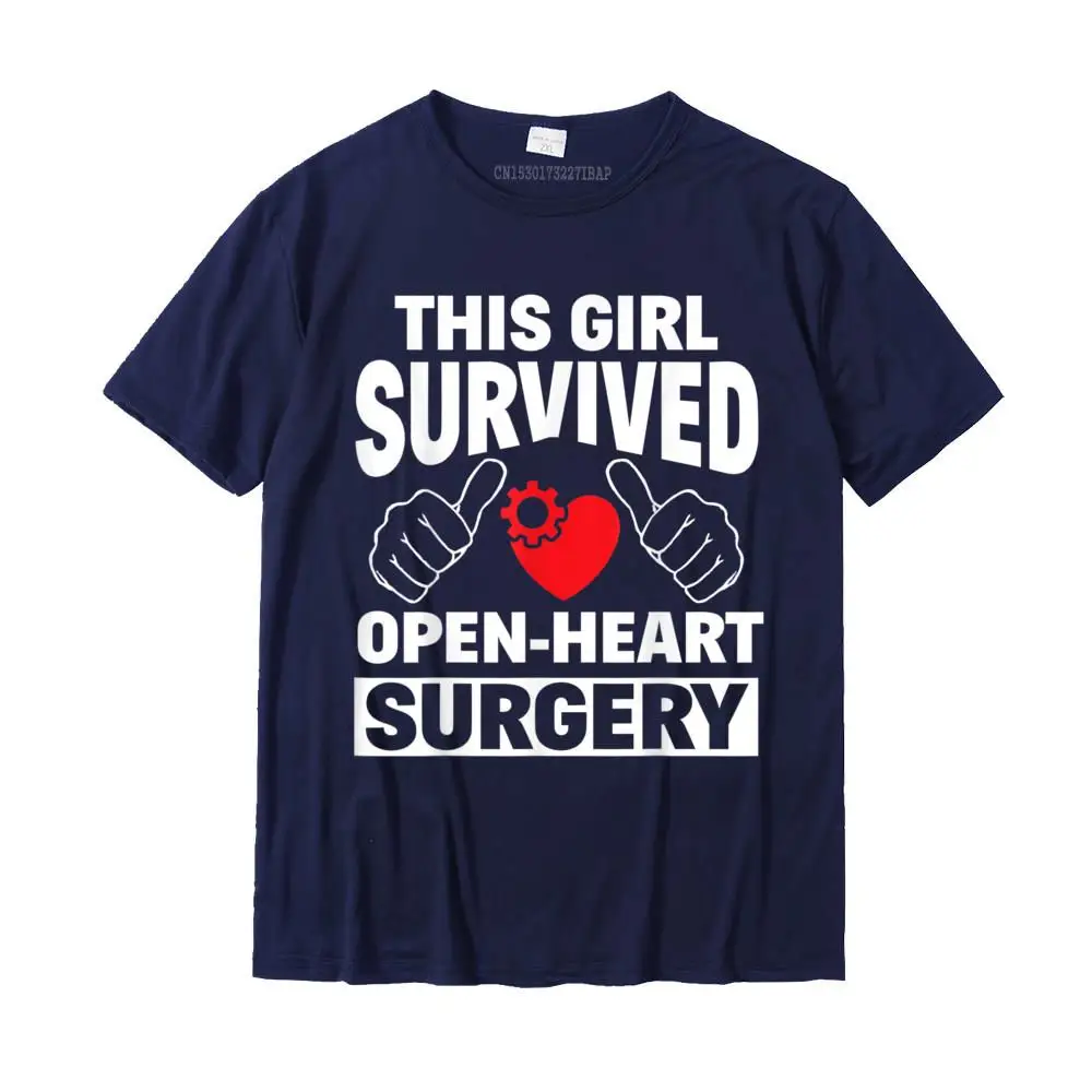  Mens T-Shirt 3D Printed Printed On Tops T Shirt Pure Cotton O-Neck Short Sleeve Casual Tops T Shirt ostern Day This Girl Survived Open Heart Surgery Get Well Women Gift T-Shirt__MZ16165 navy