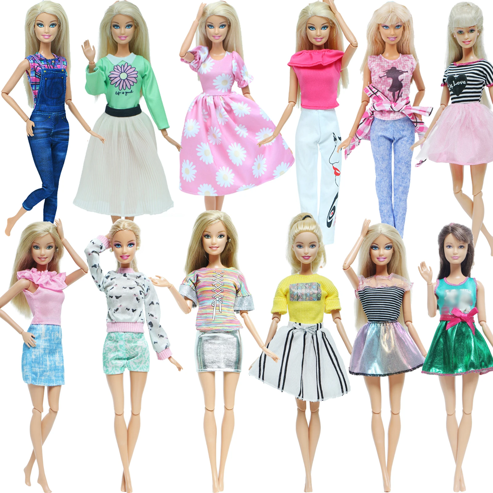 school bedrag accu Barbie Doll Accessories Clothes | Barbie Clothing Accessories - Fashion Doll  Dress - Aliexpress
