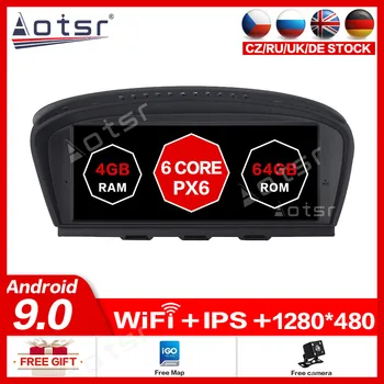 

Android 9.0 Car GPS Navigation Player For BMW 5seris E60 E61 M5 6 seris E63 E64 M6 3 Seris E Car Stereo Radio Recorder Head Unit