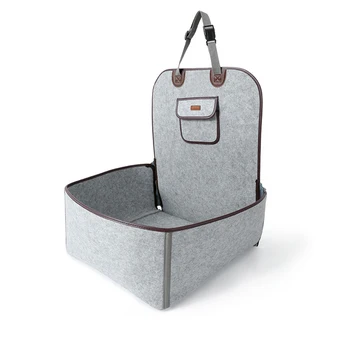 

Waterproof Pet Dog Car Back Seat Cover Car Interior Travel Carrier Bag Mat Hammock For Small Dogs Folding Basket Pet Accessories