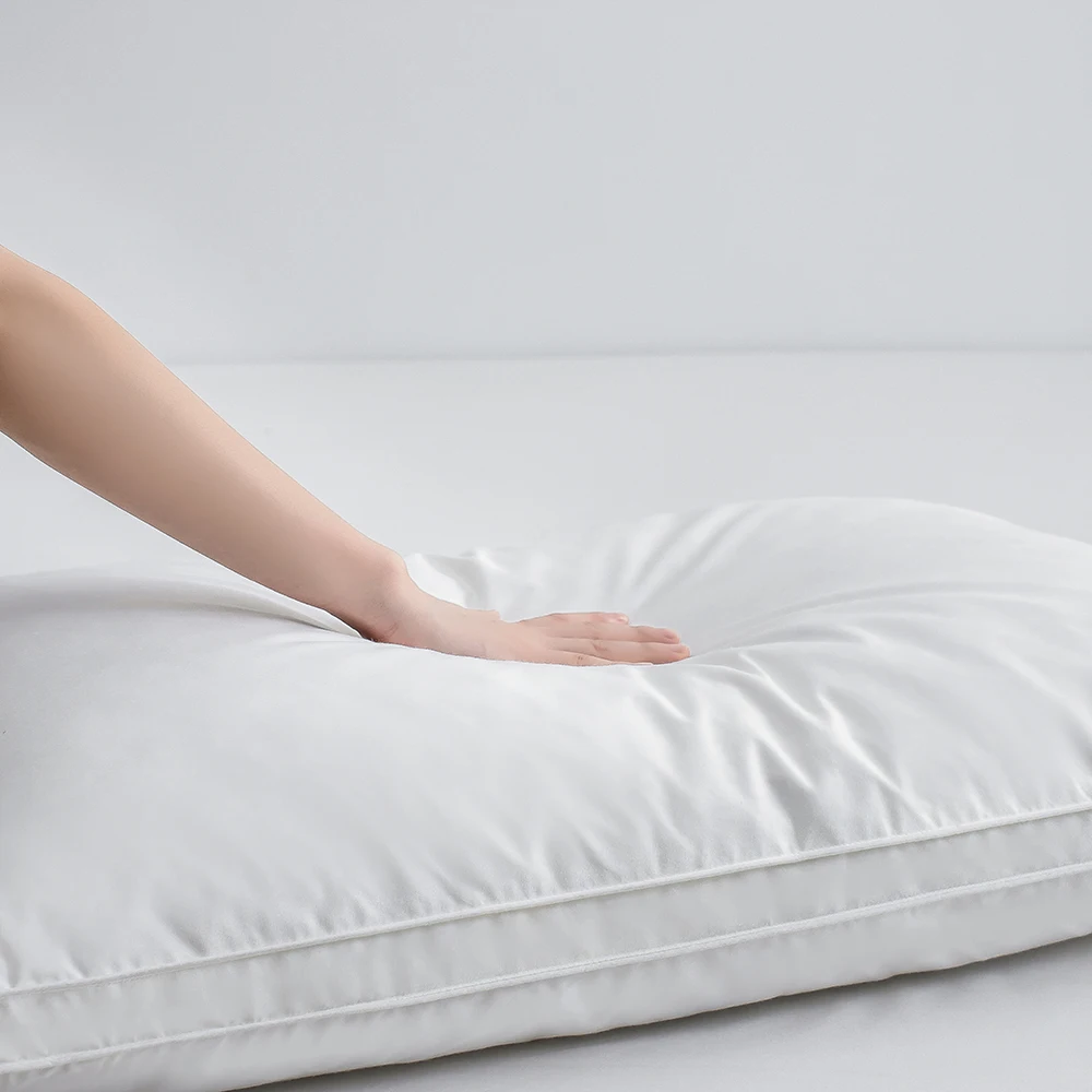 Peter Khanun Home Textile Sleeping Pillow 100% Cotton White Goose Feather Down Light Pillows Zero Pressure 3 Layers 48*74cm 050 Peter Khanun Home Textile Sleeping Pillow 100% Cotton White Goose Feather Down Light Pillows Zero Pressure 3 Layers 48*74cm 050