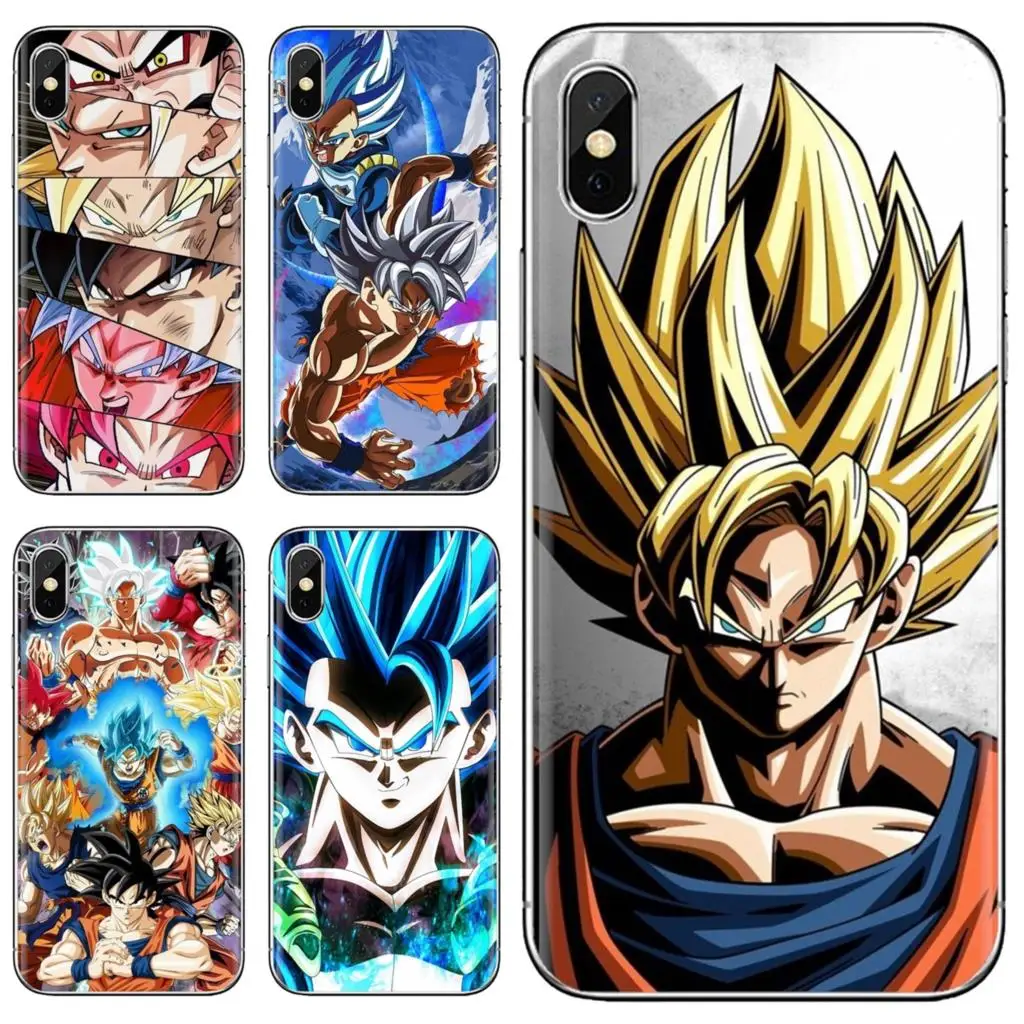 Чехол Z-Super-C-аниме-Dragon-Ball-Goku для iPhone 10 11 12 Pro Mini 4S SE 5C 6 6S 7 8 X XR XS Plus Max 2020 | Мобильные