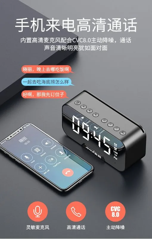 Bluetooth будильник с подзарядкой креативная Метеостанция цветные цифровые часы настольные часы Zegar Klapkowy Повседневный домашний декор OO50AC