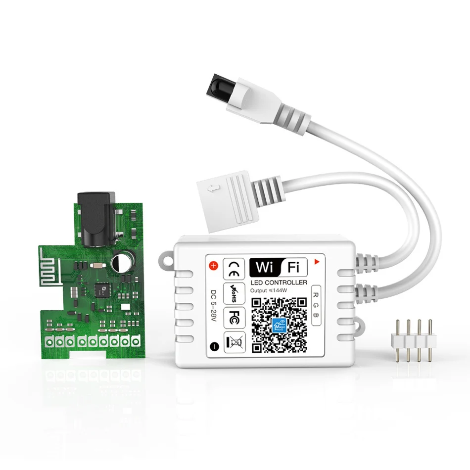 RGB  5050 2835 LED  Ʈѷ, LED Ʈ, IR  , ˷ , DC5V- 24V
