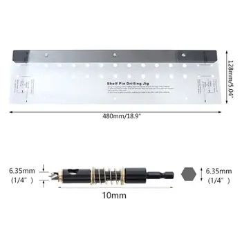 

Woodworker Punching Locator Multifunctional Vertical Drilling Locator Drill