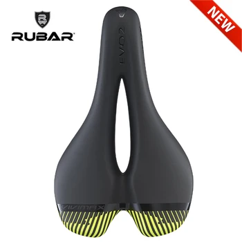 

RUBAR 2020 New Arrival Bicycle Saddle CR-MO Rail Bicycle Seat MTB Mountain Road Bike Hollow Design Short Nose Saddle Sillin Mtb