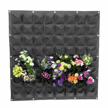 

2020 Hanging Grow Bag Vertical Garden Fabric Grow Pot Plant Pot Garden Grow Bag Indoor Garden Bag Felt Garden Grow Bag