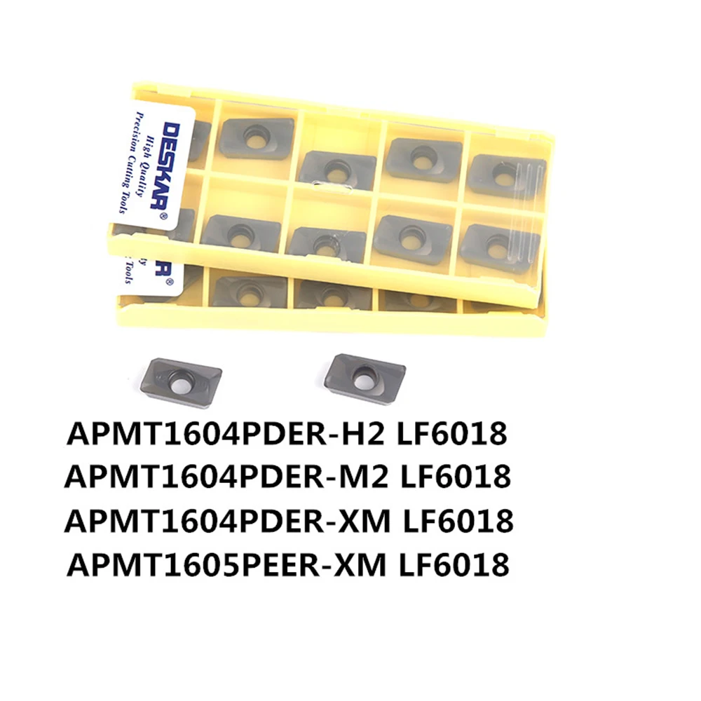 DESKAR APMT1604PDER-H2 LF6018 APMT1604PDER-M2 LF6018 APMT1605PDER-XM LF6018CNC фрезерный станок из нержавеющей стали