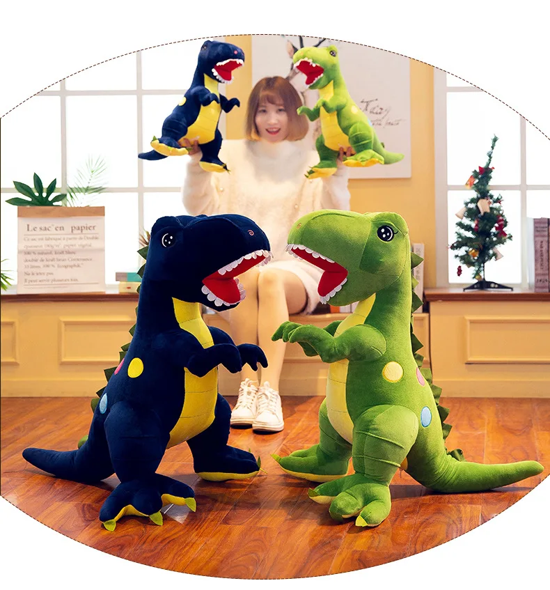 60cm Rex Dinosaur Soft Toy Gift T-Rex Dinoz Soft Dinosaur Plush Toy Tristan the T-Rex Soft Toy