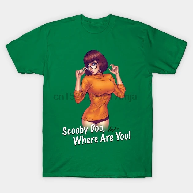 Мужская футболка Velma Scooby Doo wo футболки Топ | одежда