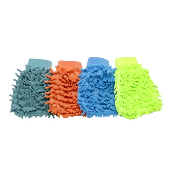 

Auto Care Tools Car Wash Glove Home Cleaning Car Cleaning Drying Ultrafine Fiber Chenille Microfiber 2 in 1 Window Washing Tool