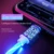 Магнитный Светодиодный Световой Кабель Быстрая Зарядка Магнит Micro USB Type C Кабель Honor 20 10 8X Зарядное Устройство Для iphone X Samsung S8 S10 A50 A70
