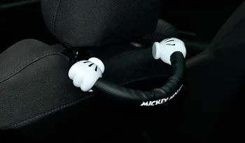 

1PC Car Seat Hook Mickey Mouse Carton Handle Backrest Armrest Auto Interior Decoration For Bag Purse Cloth Grocery Storage
