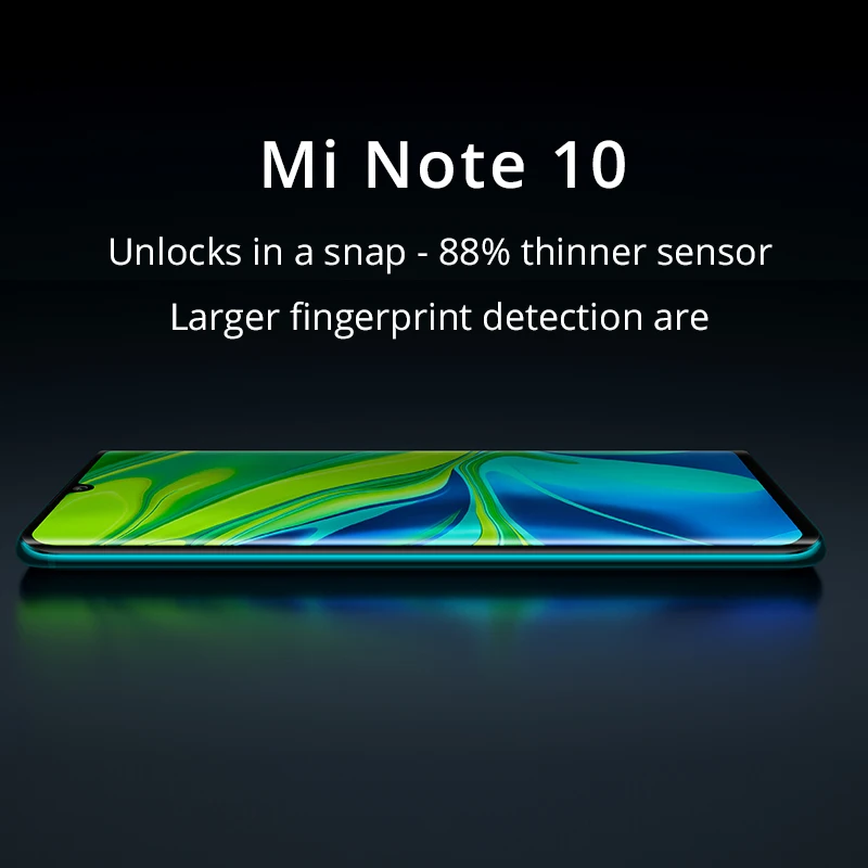 Global Version Xiaomi Mi Note 10 6GB RAM 128GB ROM 108MP Penta Cameras Snapdragon 730G 5260mAh 6.47'' AMOLED Mobile Phone