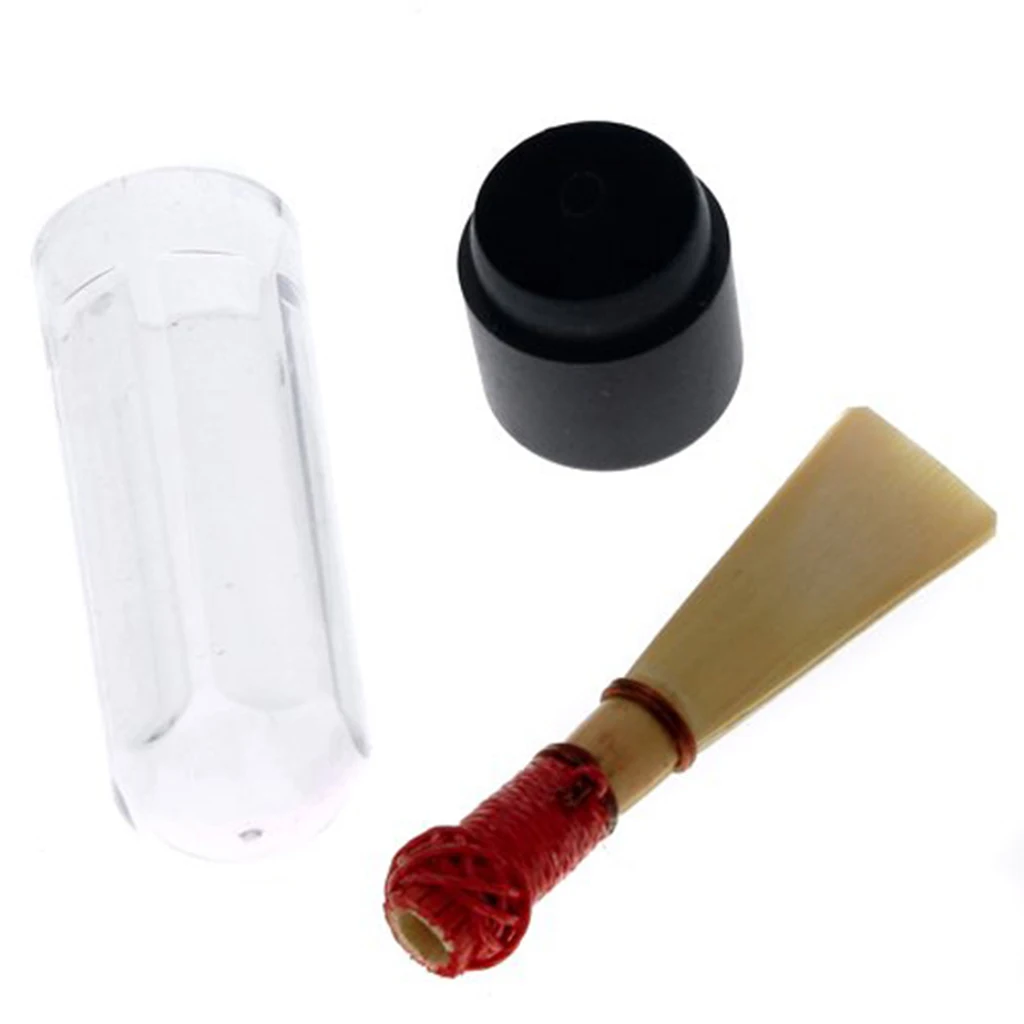 Bassoon Reeds Medium Strength with Plastic Case Wood Instrument Accessories