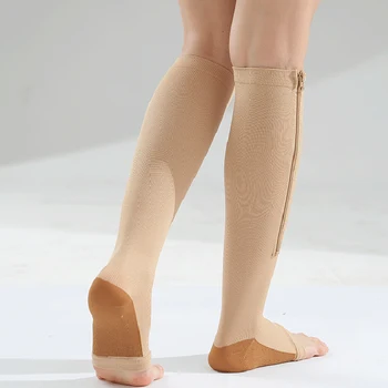 

Women Sports Compression Socks Fit For Sports Black Compression Socks For Anti Fatigue Pain Relief Knee High Stockings Accessory
