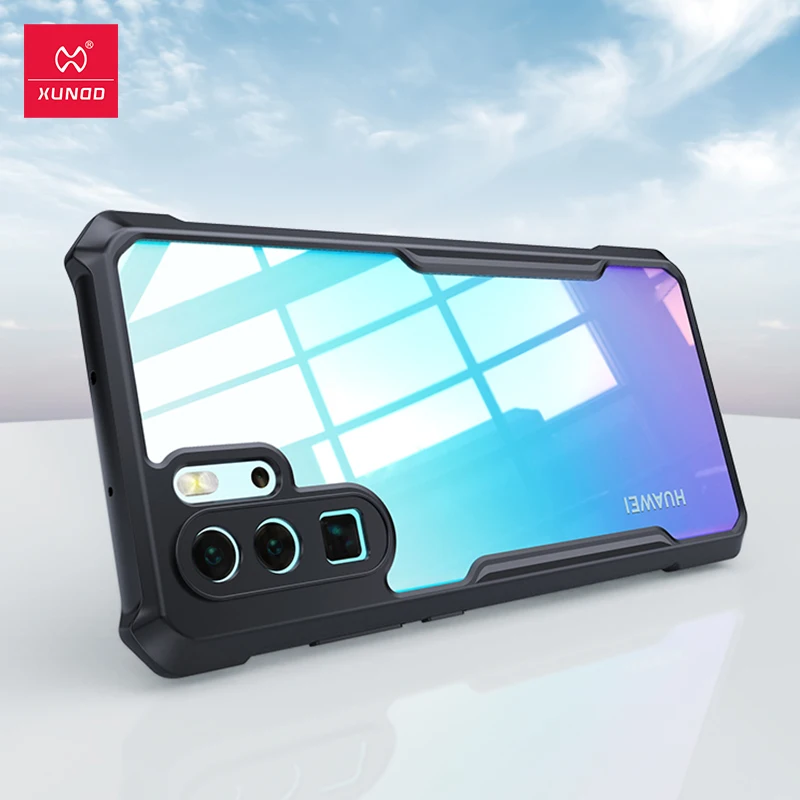 

For Huawei P30 Pro Case, Xundd Shockproof Case Glass For Huawei P20 P30 P40 P50 Pro Pro+ Case Protective Bumper Phone Cover