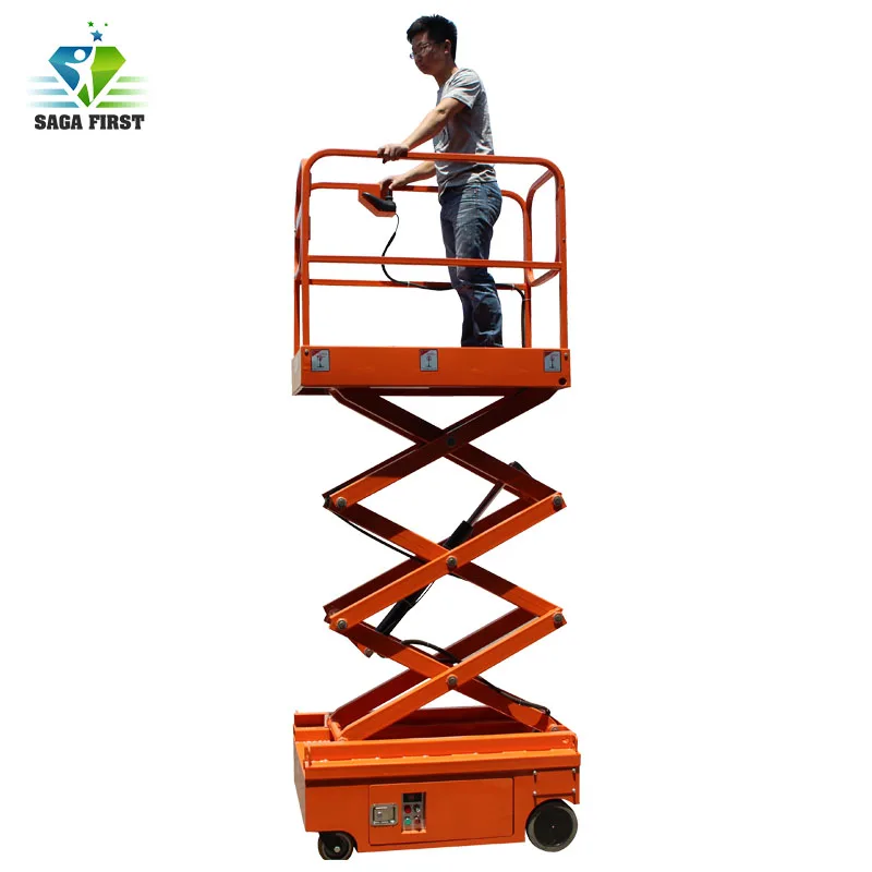 Certificated Semi Electric Scissor Lift Platform Certificated Semi Electric Scissor Lift Platform