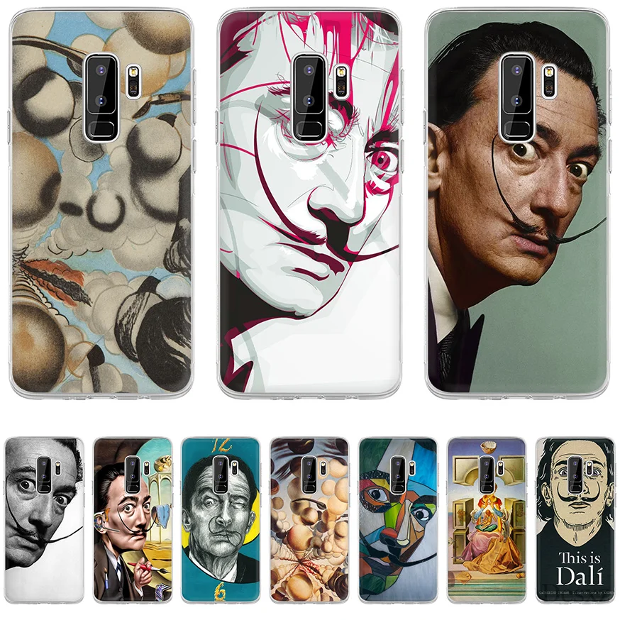Чехол для телефона Salvador Dali новый высококачественный разноцветный чехол Samsung Note 8 9