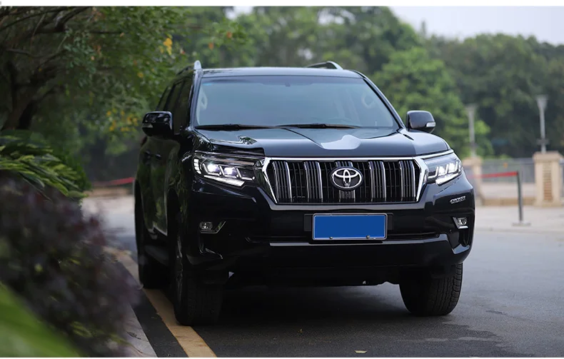 Для Toyota Land Cruiser Prado фары Prado светодиодный фонарь DRL светодиодный автомобильные аксессуары